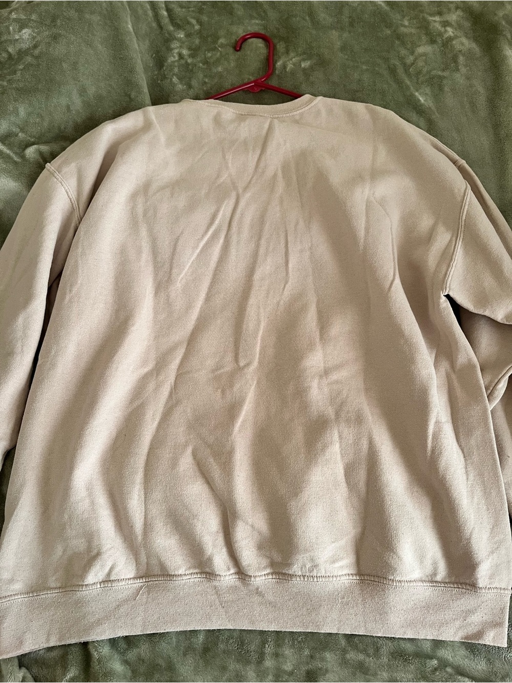Mother Jerzees Beige Crewneck Sweatshirt - Picture 2 of 3